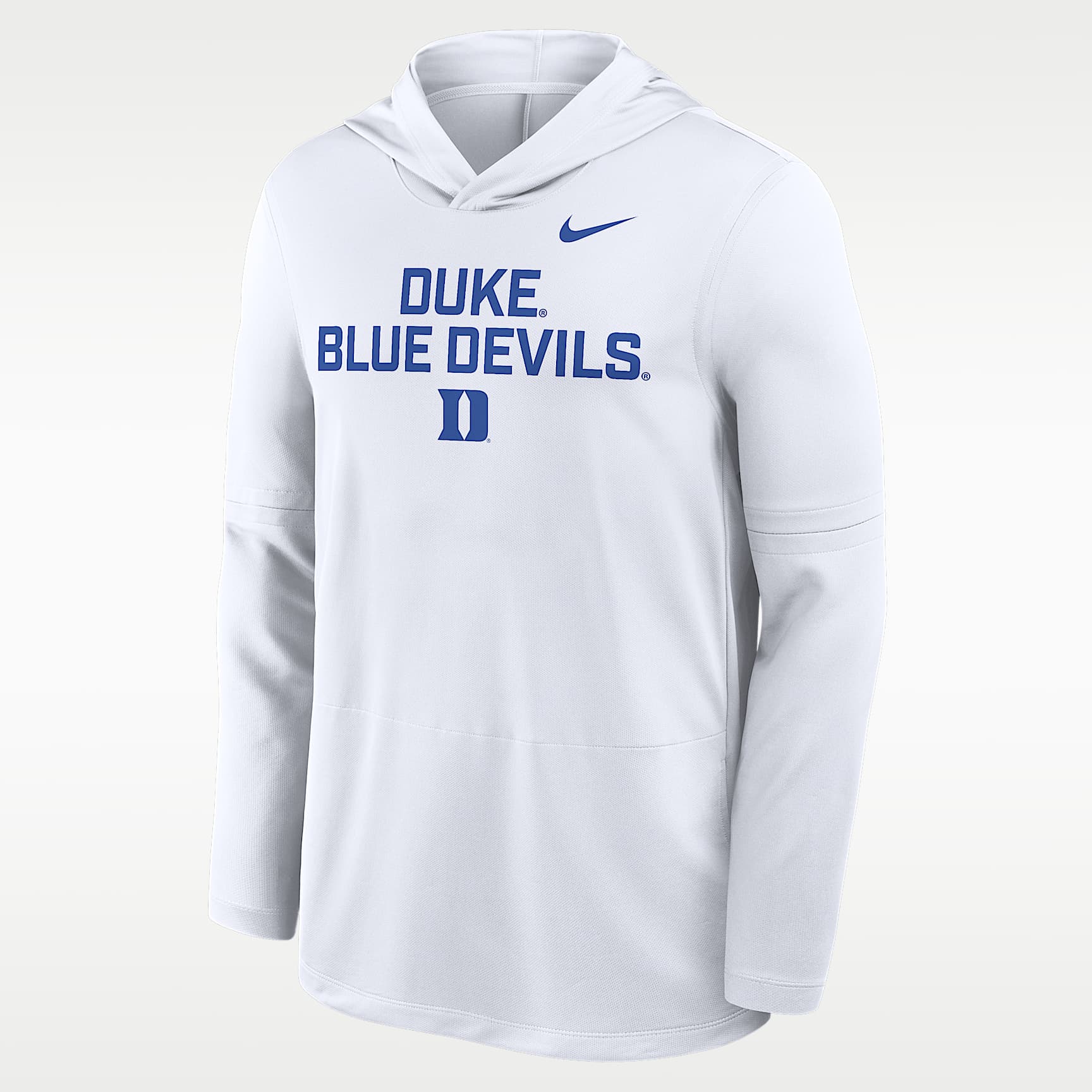 Duke Sideline Men's Nike Dri-FIT College Long-Sleeve Hooded Top